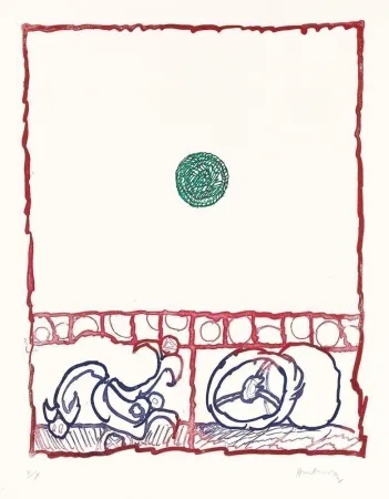 Gravure Alechinsky - Dévidoirs