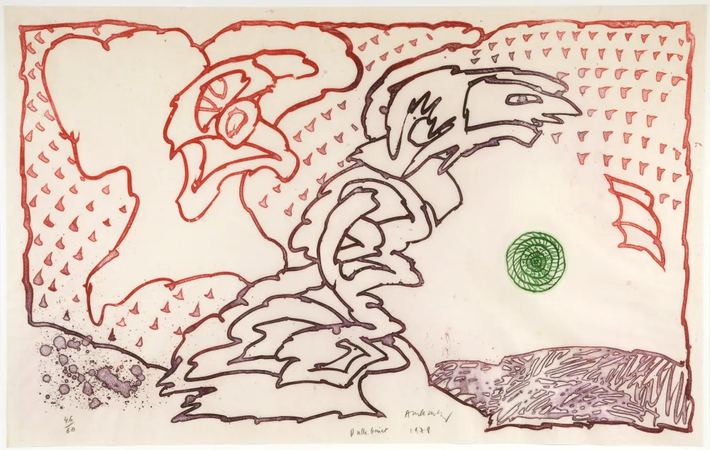 Eau-Forte Et Aquatinte Alechinsky - Dulle Griet