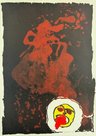 Lithographie Alechinsky - Edgar