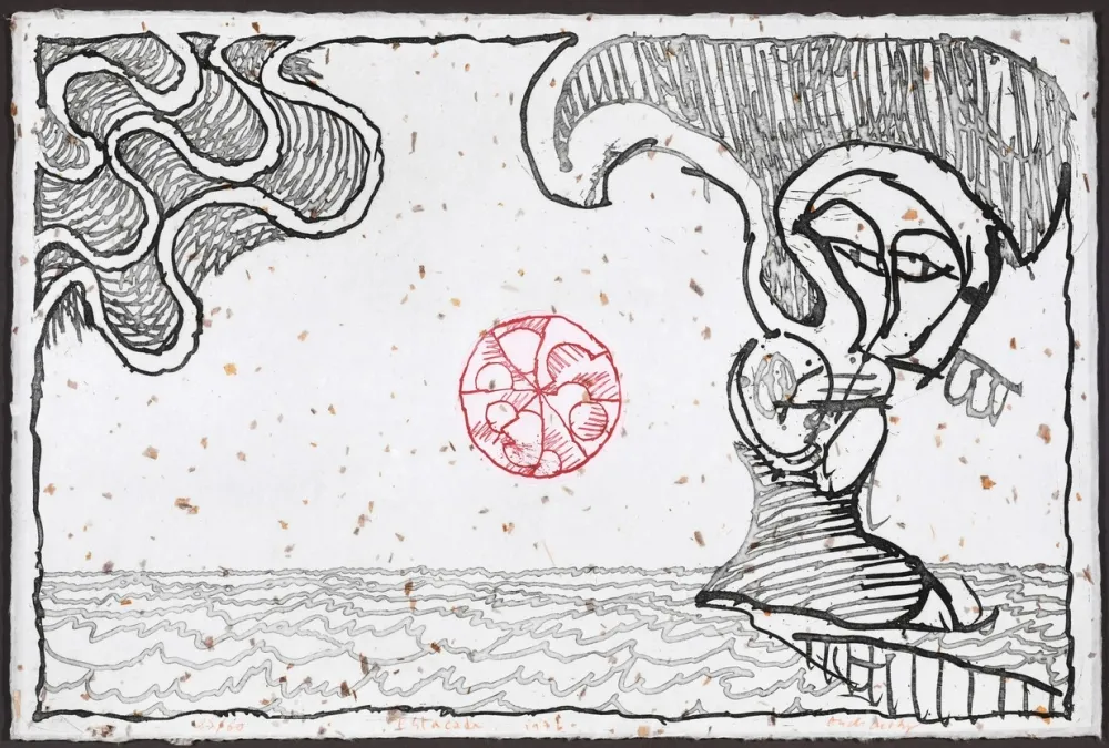 Eau-Forte Et Aquatinte Alechinsky - Estacade