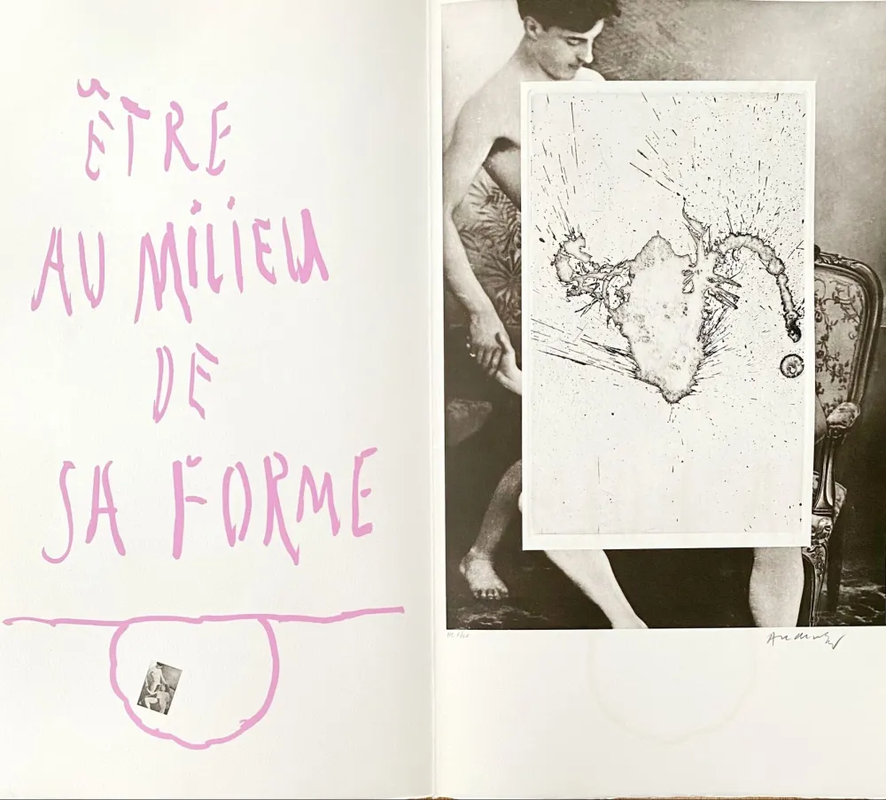 Eau-Forte Alechinsky - Être au milieu de sa forme