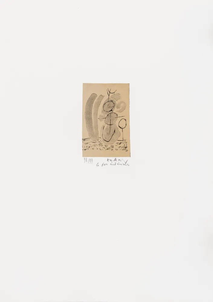 Lithographie Alechinsky - Expériences sans l'expérience 05