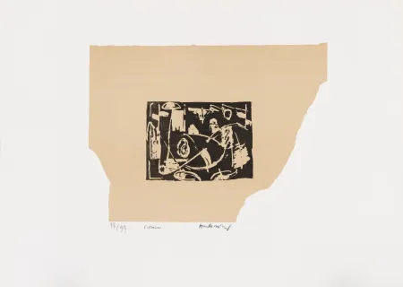 Lithographie Alechinsky - Expériences sans l'expérience 08
