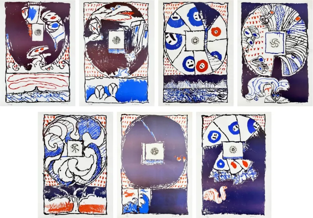 Livre Illustré Alechinsky - Fenêtres