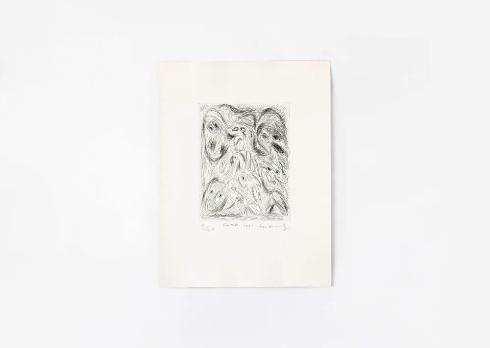 Gravure Alechinsky - Fumées