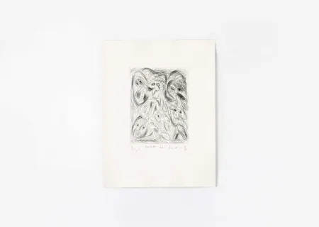 Gravure Alechinsky - Fumées