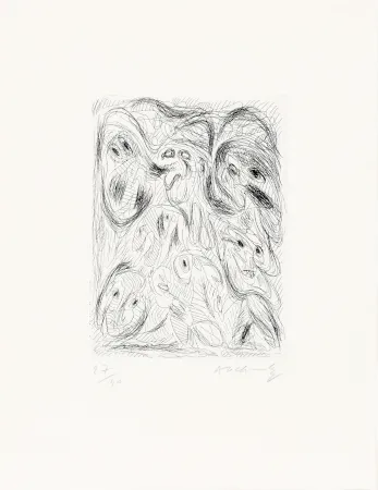 Eau-Forte Alechinsky - Fumées