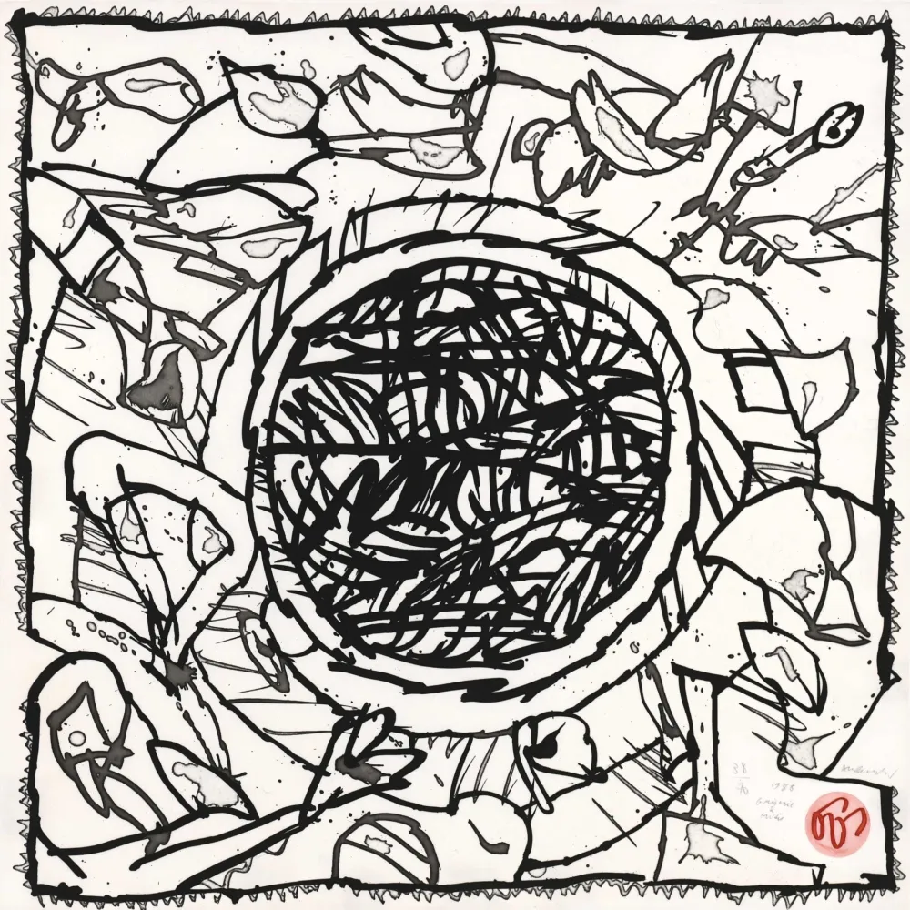 Eau-Forte Et Aquatinte Alechinsky - Griserie à midi