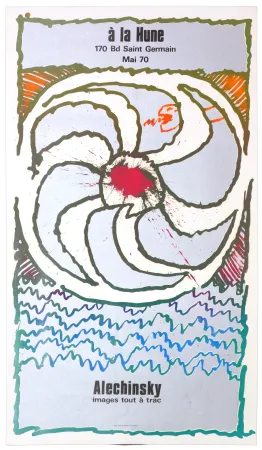 Affiche Alechinsky - Images tout à trac