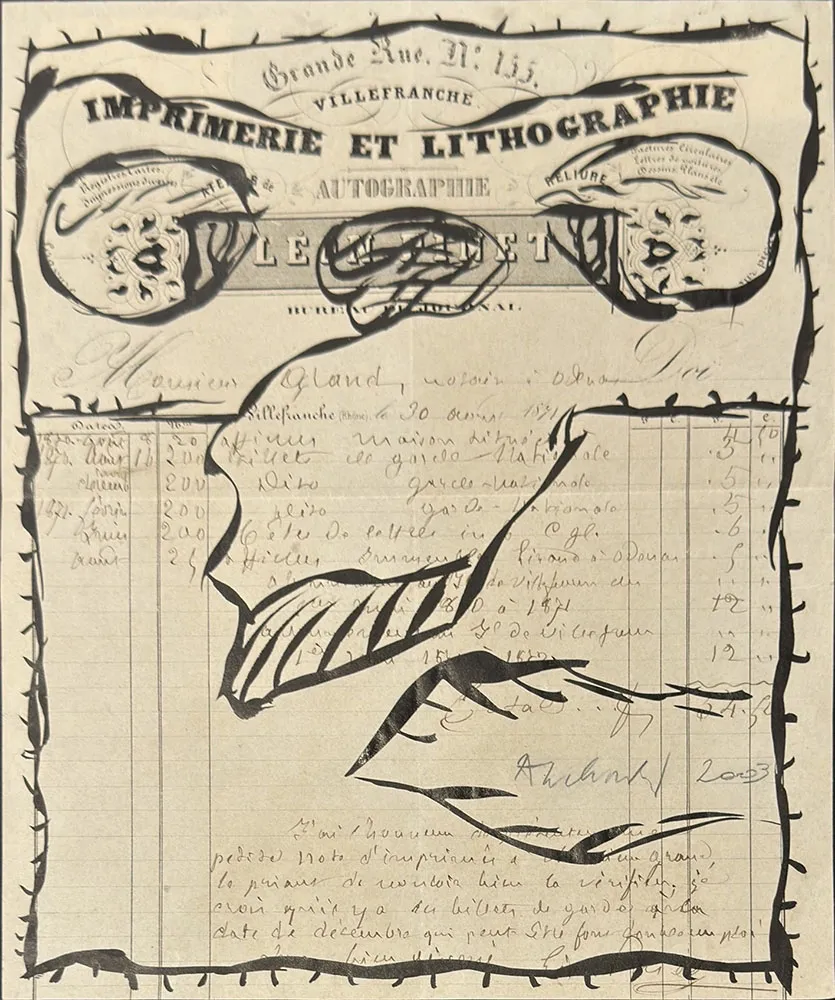 Aucune Technique Alechinsky - Imprimerie et lithogrpahie