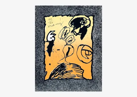 Lithographie Alechinsky - Infeuilletables 3 (les)