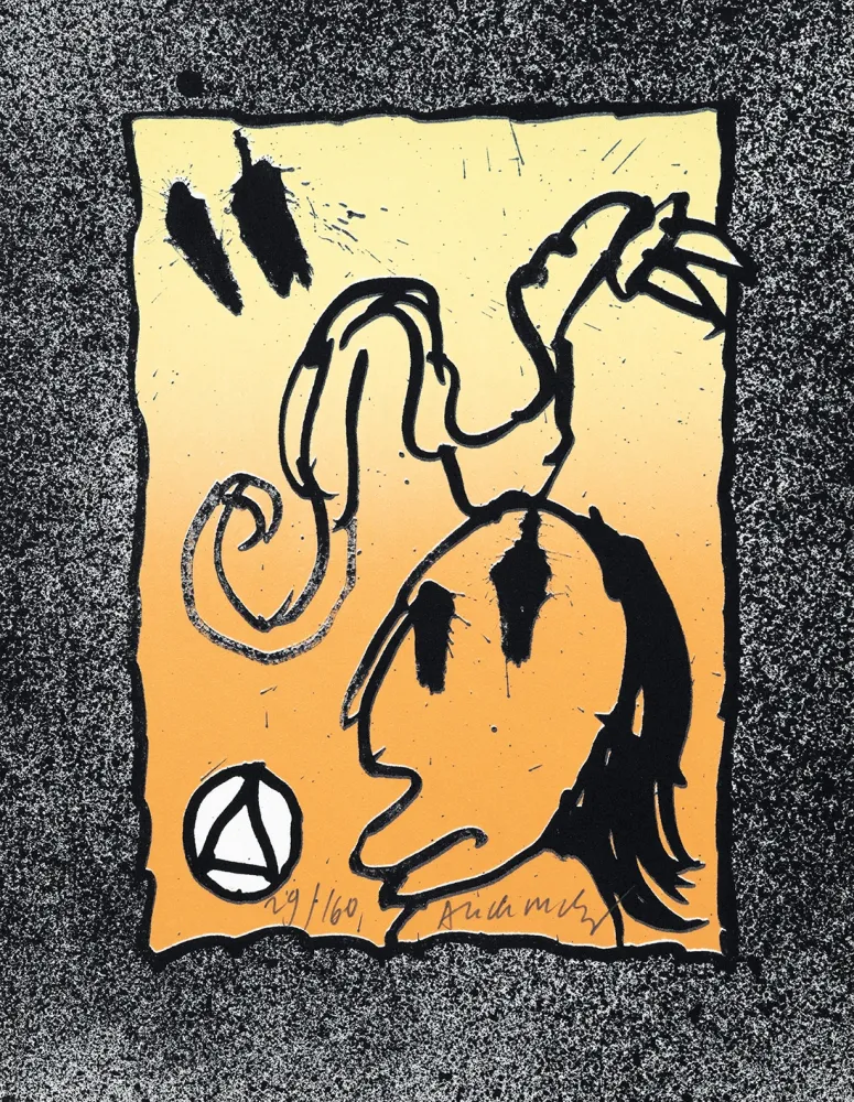 Lithographie Alechinsky - Infeuilletables 4 (les)