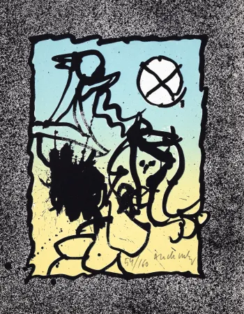 Lithographie Alechinsky - Infeuilletables 5 (les)