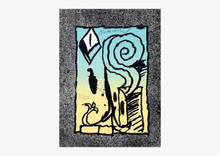 Lithographie Alechinsky - Infeuilletables 6 (les)