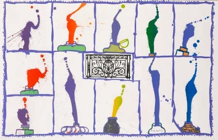 Lithographie Alechinsky - Ink