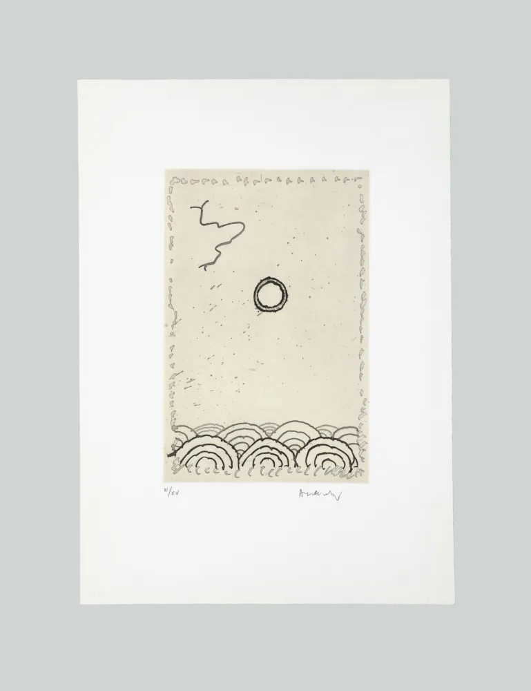 Eau-Forte Et Aquatinte Alechinsky - La Cerclitude 1