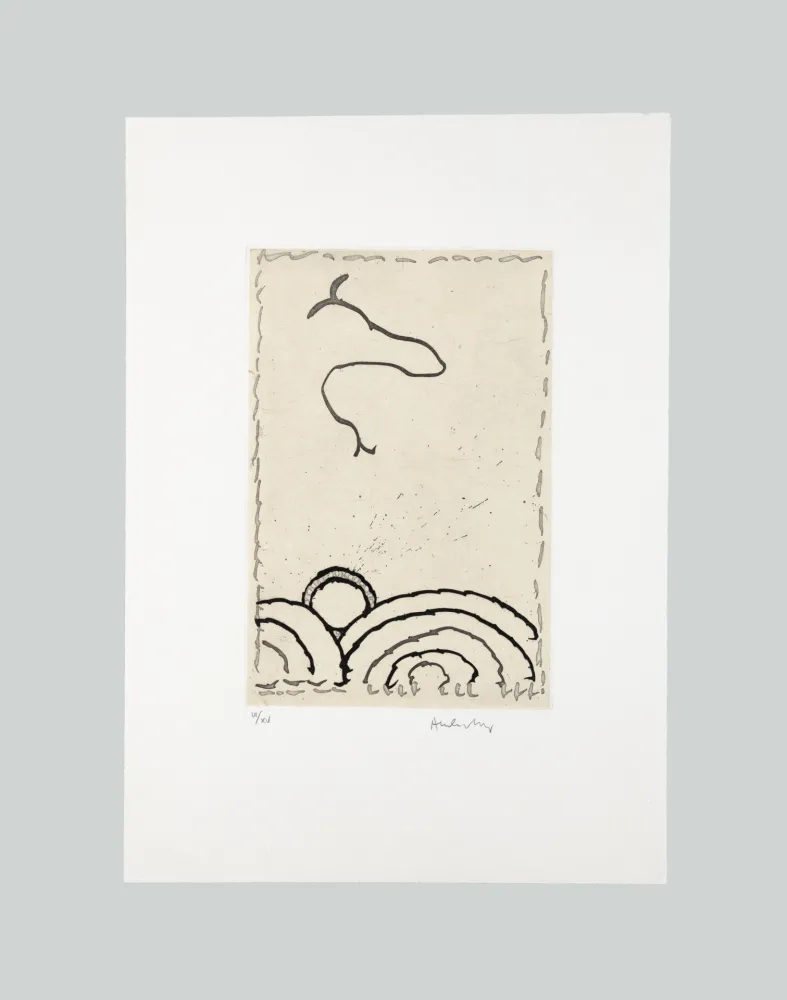 Eau-Forte Et Aquatinte Alechinsky - La Cerclitude 2