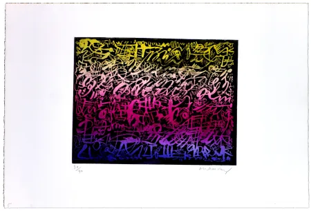 Eau-Forte Alechinsky - La nuit