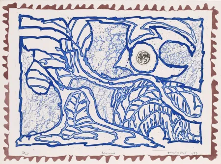 Eau-Forte Alechinsky - Le chien roi – Rhizome