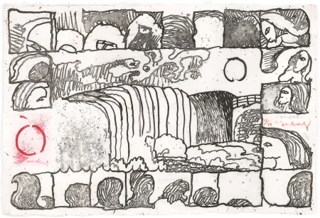 Eau-Forte Alechinsky - L'eau forte