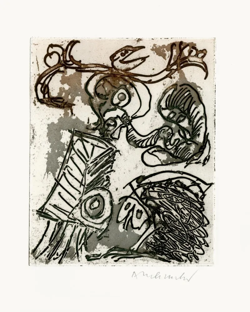 Livre Illustré Alechinsky - L'espace d'un doute