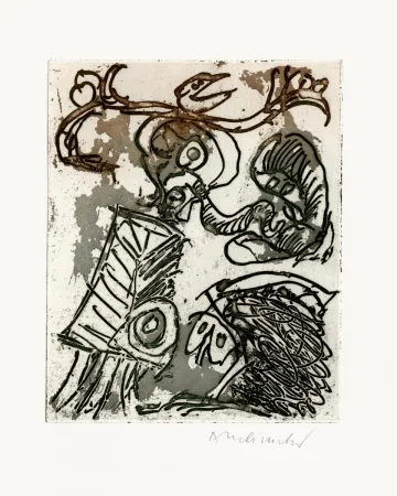 Livre Illustré Alechinsky - L'espace d'un doute