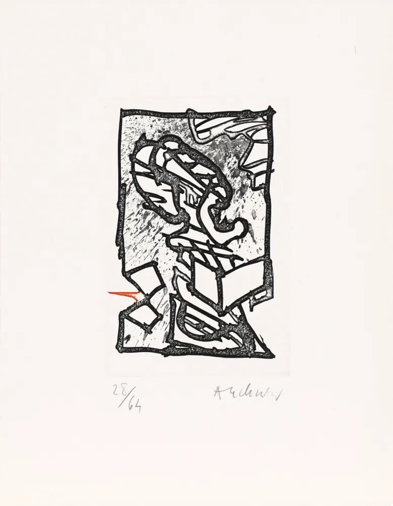 Eau-Forte Alechinsky - Lichthouwen