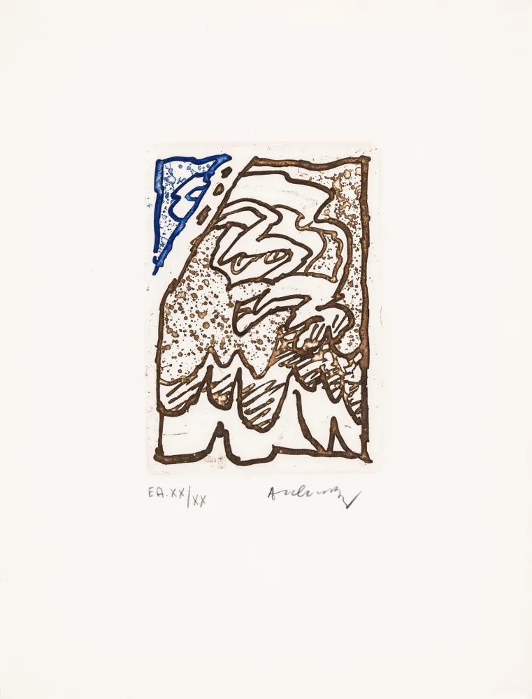 Eau-Forte Et Aquatinte Alechinsky - Maint corps des chambres 07