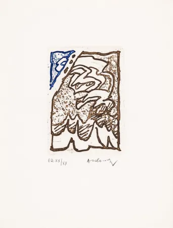 Eau-Forte Et Aquatinte Alechinsky - Maint corps des chambres 07