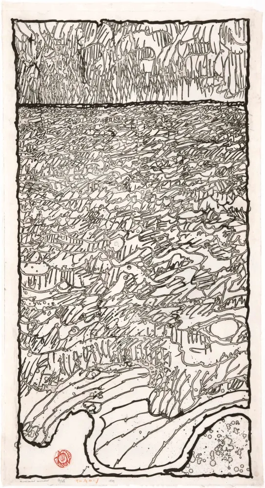 Eau-Forte Alechinsky - Mouvement couvrant