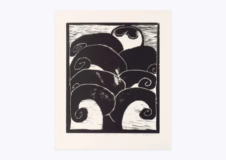 Gravure Sur Bois Alechinsky - Naissance d'Eros