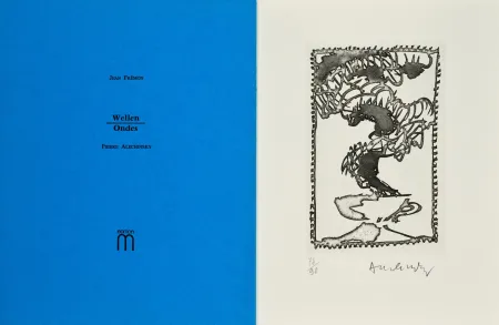 Livre Illustré Alechinsky - Ondes