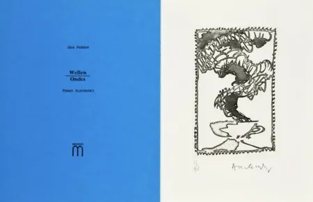 Livre Illustré Alechinsky - Ondes