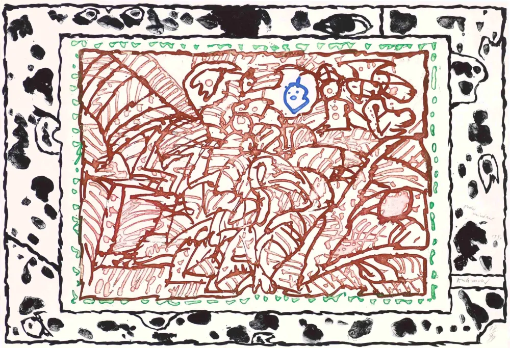 Eau-Forte Et Aquatinte Alechinsky - Ordre minéral