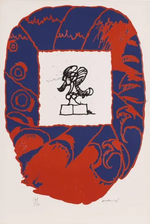 Lithographie Alechinsky - Paris