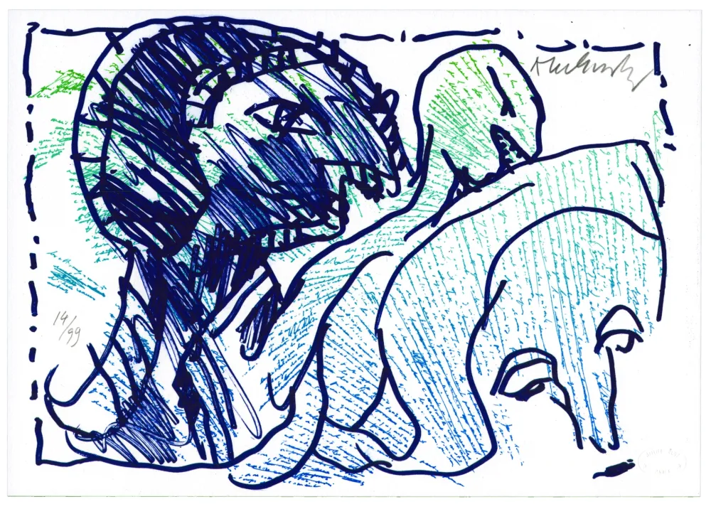 Lithographie Alechinsky - Pointes et Feutres (7)