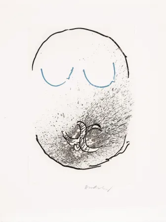 Eau-Forte Et Aquatinte Alechinsky - Pointes Planche IX bis