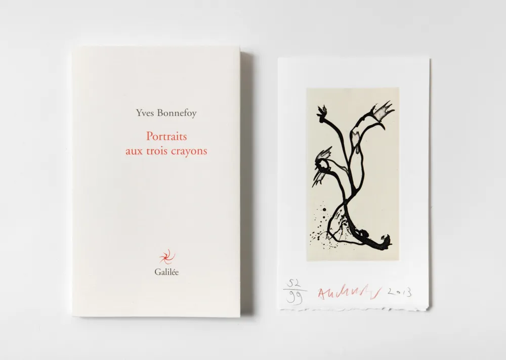 Livre Illustré Alechinsky - Portrait aux trois crayons