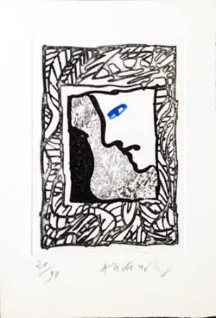 Gravure Alechinsky - Profil