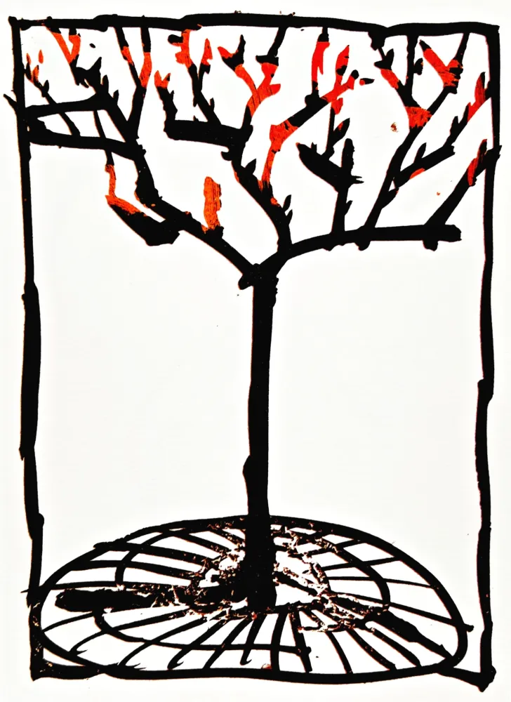 Lithographie Alechinsky - Résumé