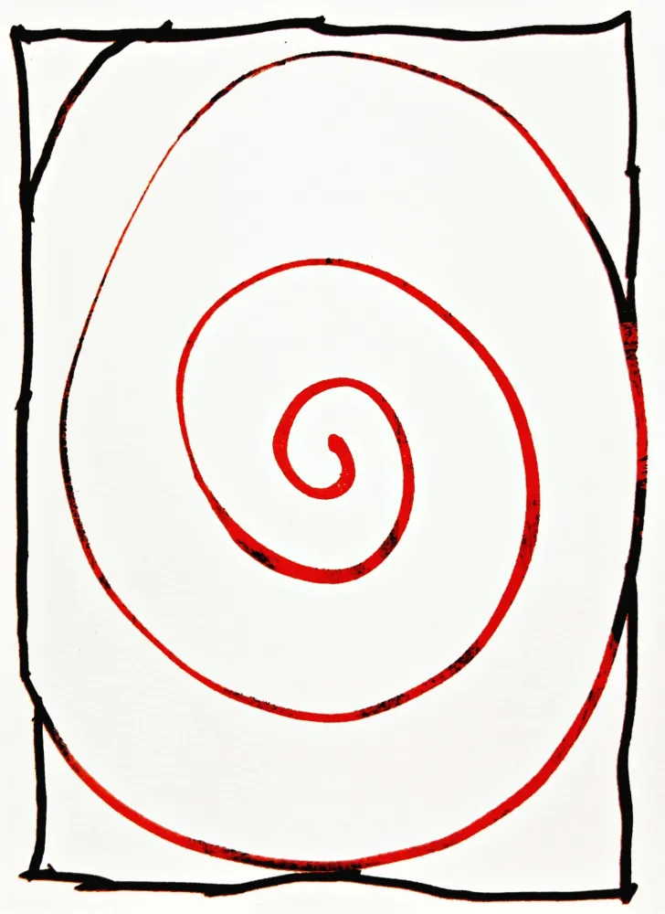 Lithographie Alechinsky - Résumé