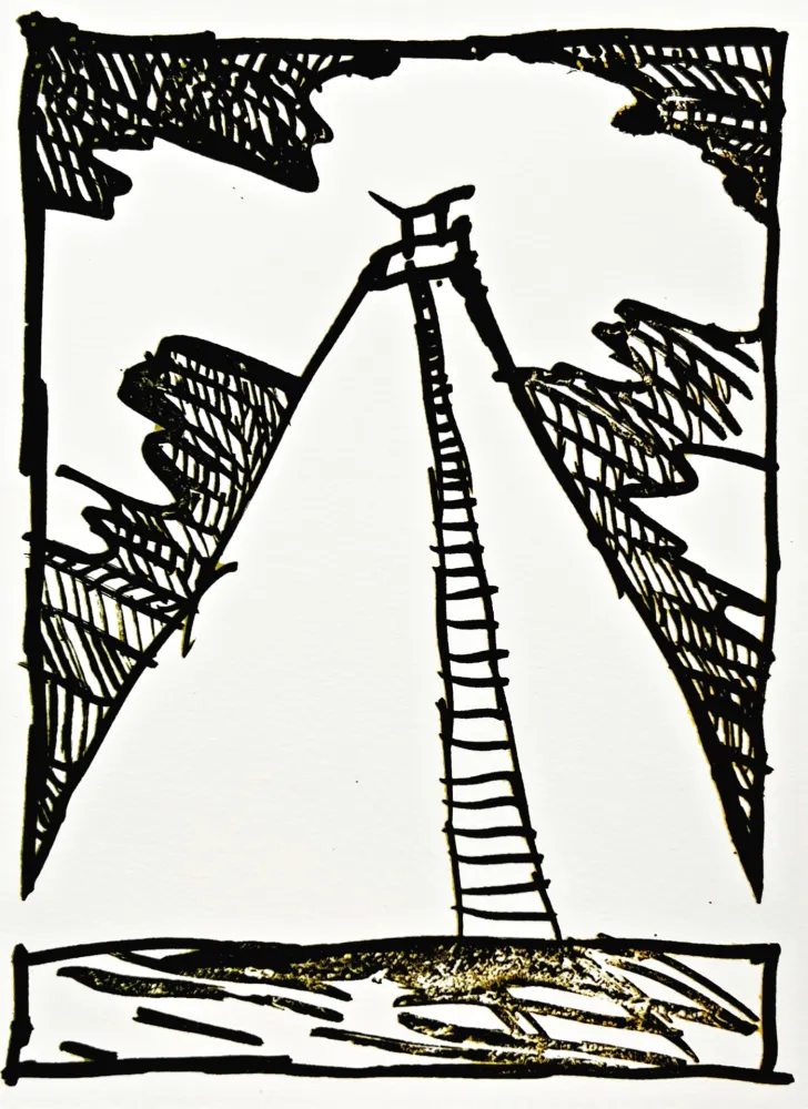 Lithographie Alechinsky - Résumé