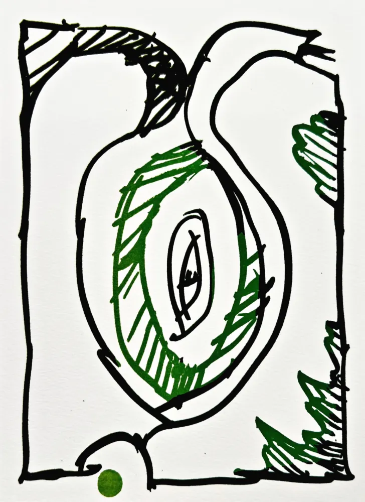 Lithographie Alechinsky - Résumé