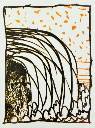 Lithographie Alechinsky - Résumé