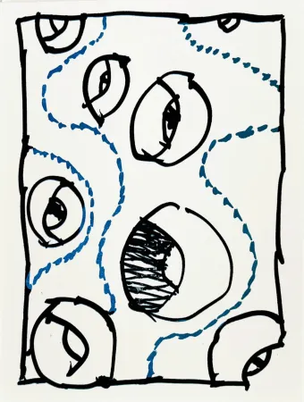 Lithographie Alechinsky - Résumé