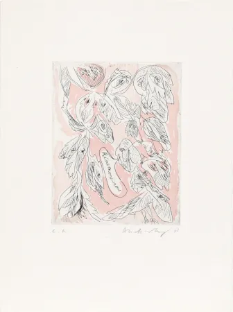 Eau-Forte Alechinsky - Résumons nous