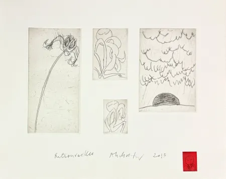 Eau-Forte Alechinsky - Retrouvailles