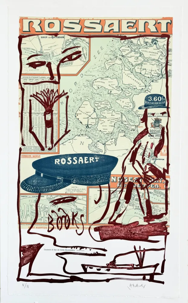 Lithographie Alechinsky - Rossaert