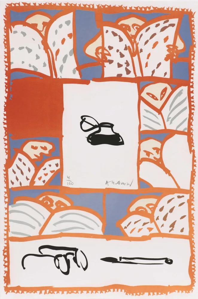 Lithographie Alechinsky - Salon du Livre