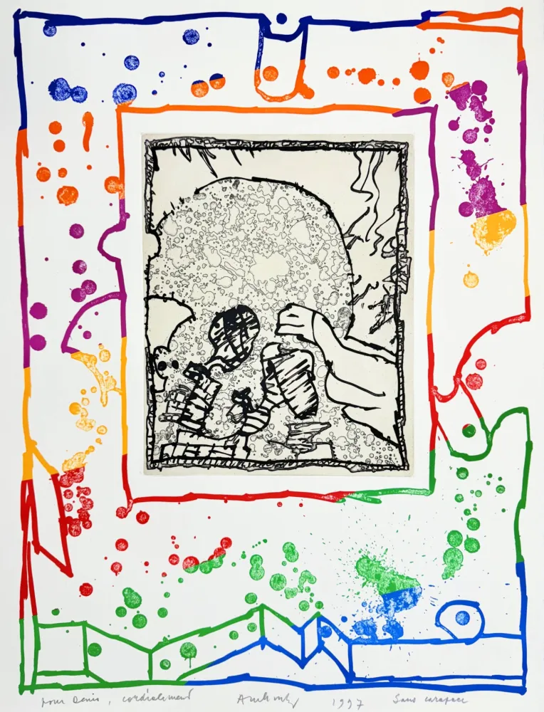 Eau-Forte Alechinsky - Sans carapace